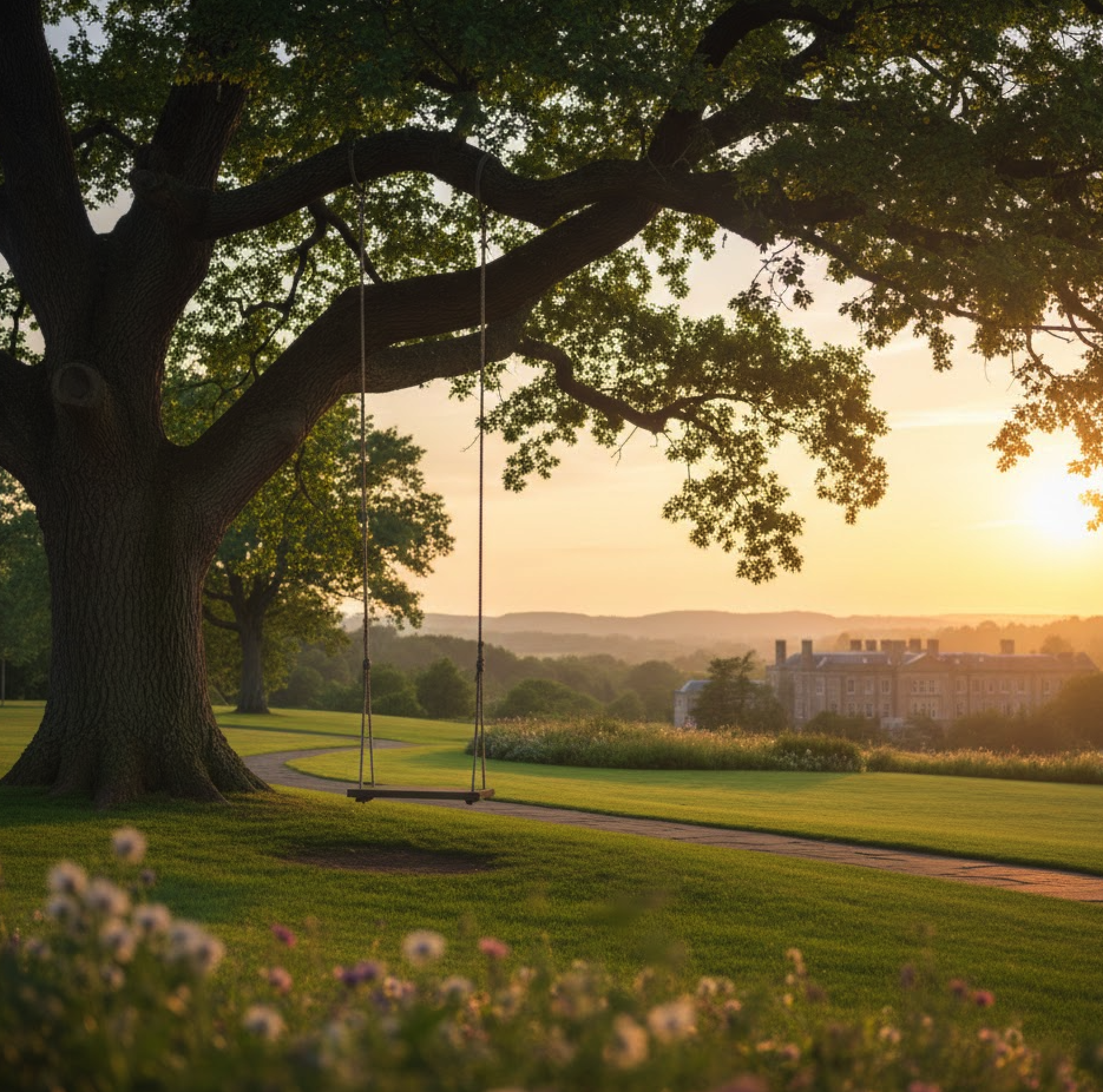 A peaceful tree at sunset — Sacred Life Services